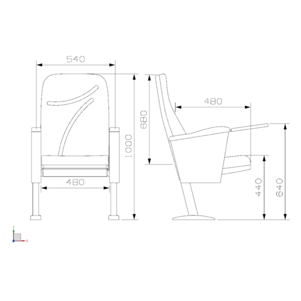 Bolton Series Y40 Model Manufacturer Of Auditorium Lecture