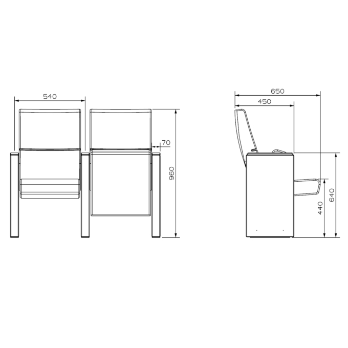 PABLO Series – Auditorium, Theatre, Cinema Chair – Turkey – Seatorium – Public Seating Manufacturer