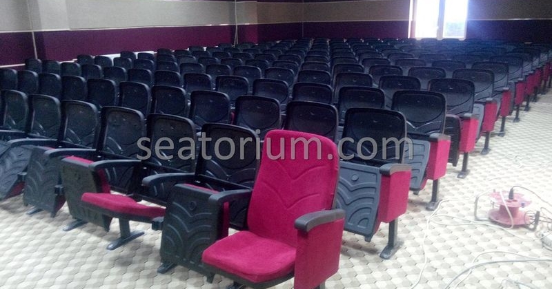 Amasra High School Auditorium Chair Installation - Seatorium™'s Auditorium