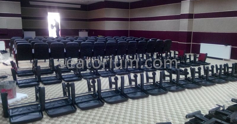 Amasra High School Auditorium Chair Installation - Seatorium™'s Auditorium