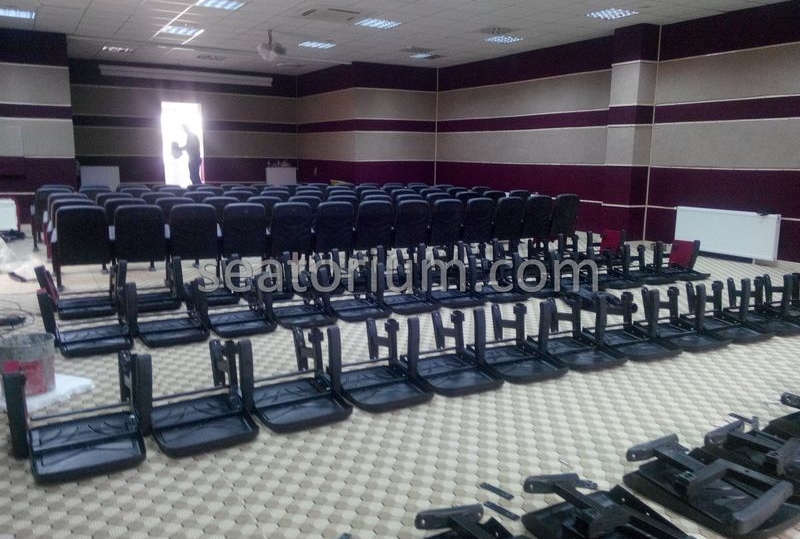 Amasra High School Auditorium Chair Installation - Seatorium™'s Auditorium