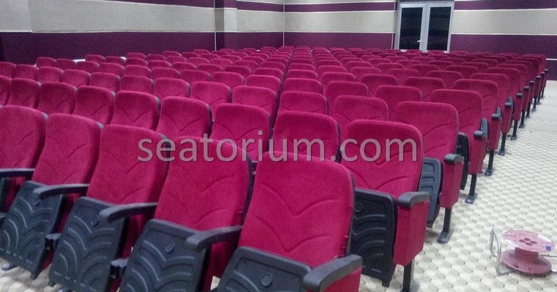 Amasra High School Auditorium Chair Installation - Seatorium™'s Auditorium