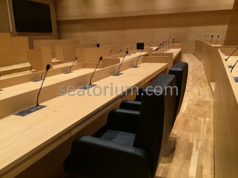 Bursa Nilüfer Municipality Parliement Building - Turn-Key Project - Seatorium™'s Auditorium