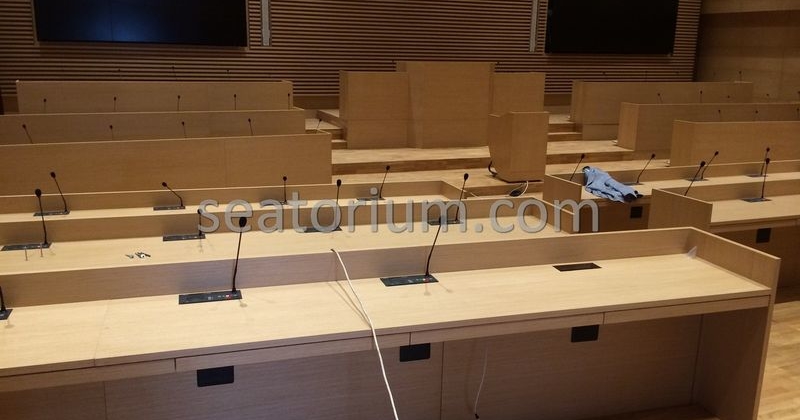 Bursa Nilüfer Municipality Parliement Building - Turn-Key Project - Seatorium™'s Auditorium