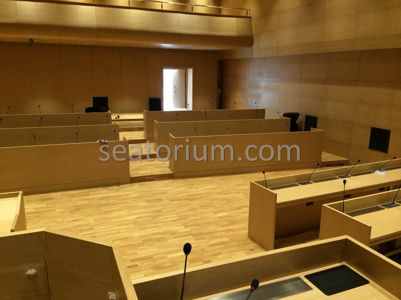 Bursa Nilüfer Municipality Parliement Building - Turn-Key Project - Seatorium™'s Auditorium
