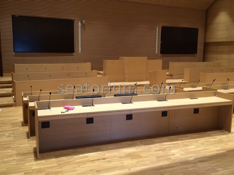 Bursa Nilüfer Municipality Parliement Building - Turn-Key Project - Seatorium™'s Auditorium