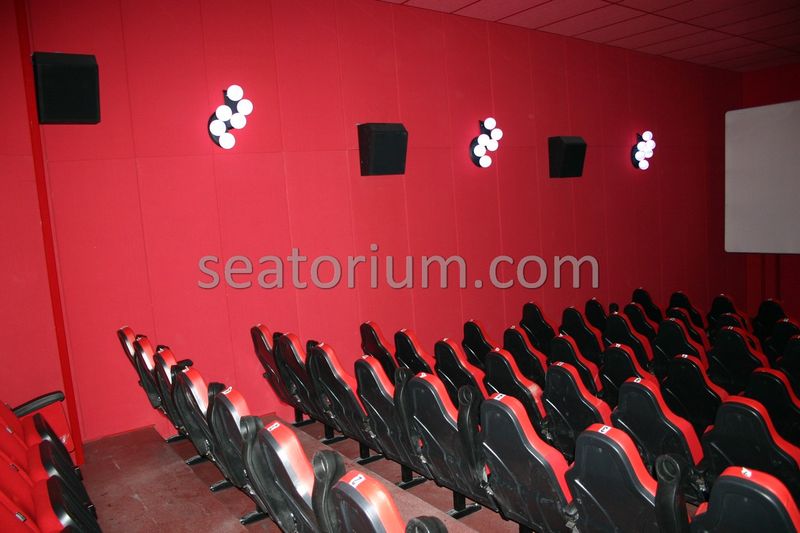 Denizli Movie Theater Chair Installation - Seatorium™'s Auditorium