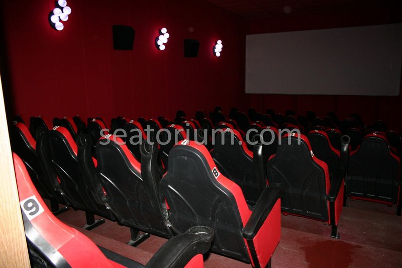 Denizli Movie Theater Chair Installation - Seatorium™'s Auditorium