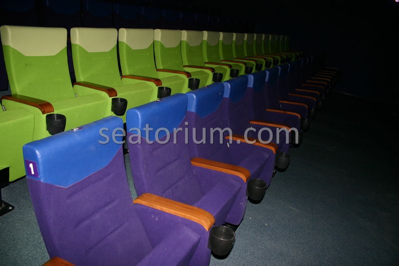 Denizli Movie Theater Chair Installation - Seatorium™'s Auditorium