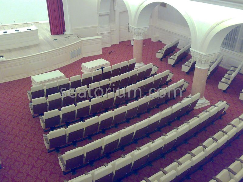 Gazi University Auditorium Chairs Installation - Seatorium™'s Auditorium