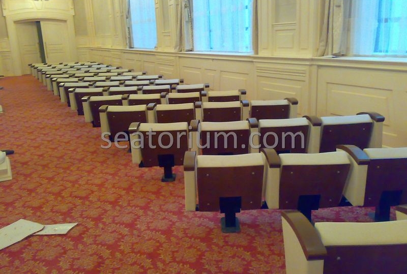 Gazi University Auditorium Chairs Installation - Seatorium™'s Auditorium