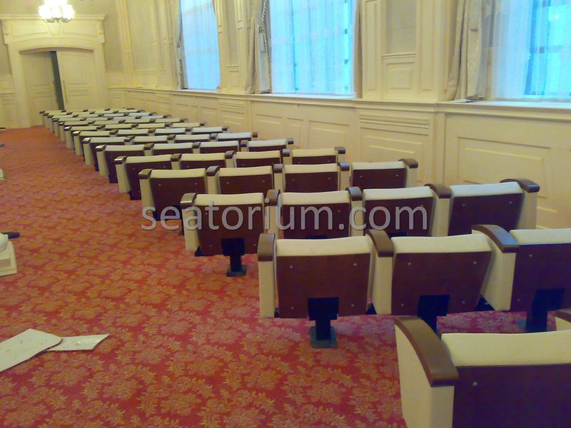 Gazi University Auditorium Chairs Installation - Seatorium™'s Auditorium