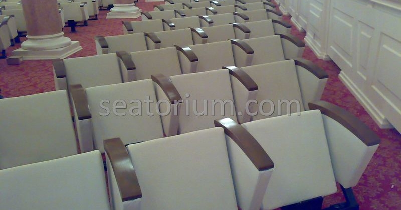 Gazi University Auditorium Chairs Installation - Seatorium™'s Auditorium