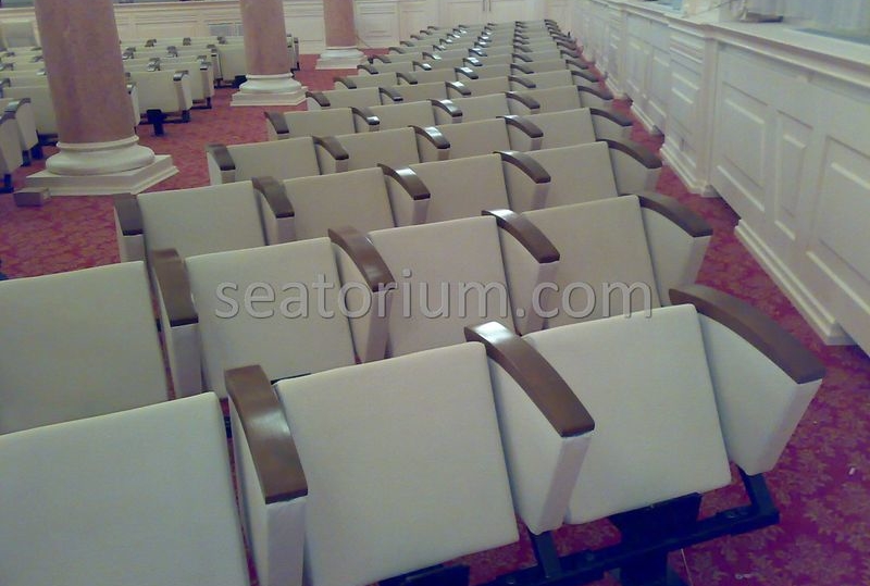 Gazi University Auditorium Chairs Installation - Seatorium™'s Auditorium