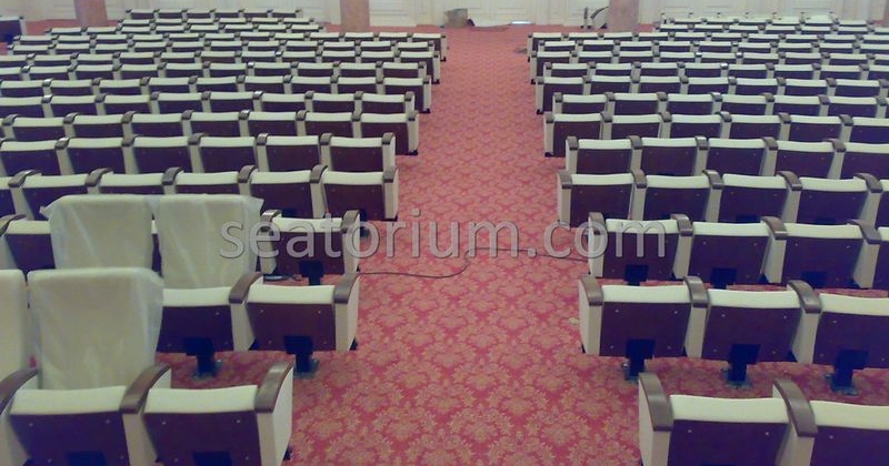 Gazi University Auditorium Chairs Installation - Seatorium™'s Auditorium