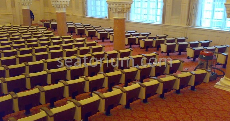 Gazi University Auditorium Chairs Installation - Seatorium™'s Auditorium