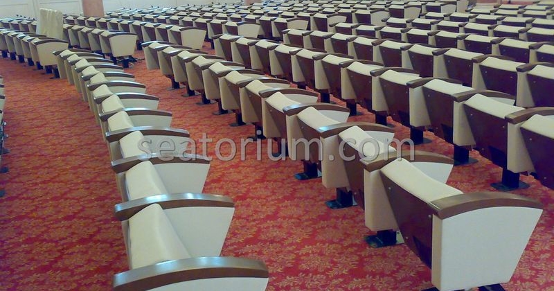 Gazi University Auditorium Chairs Installation - Seatorium™'s Auditorium