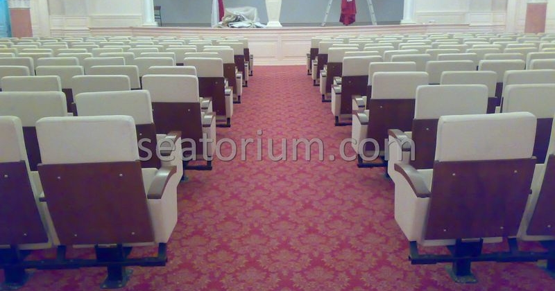 Gazi University Auditorium Chairs Installation - Seatorium™'s Auditorium