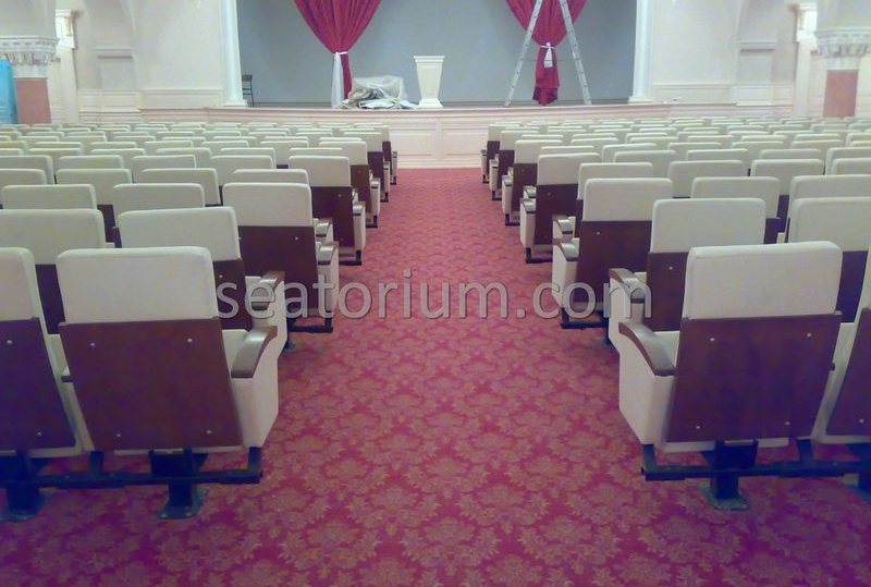 Gazi University Auditorium Chairs Installation - Seatorium™'s Auditorium