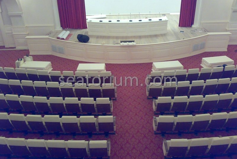 Gazi University Auditorium Chairs Installation - Seatorium™'s Auditorium