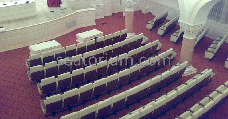 Gazi University Auditorium Chairs Installation - Seatorium™'s Auditorium