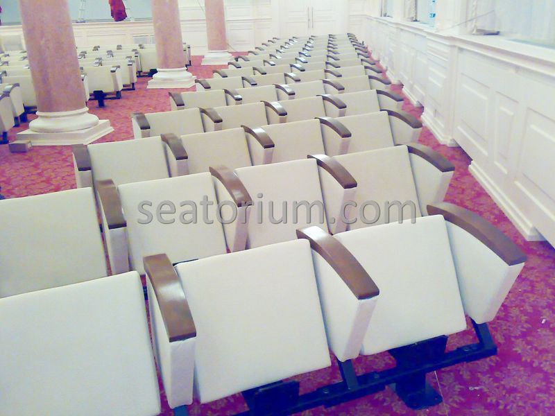 Gazi University Auditorium Chairs Installation - Seatorium™'s Auditorium