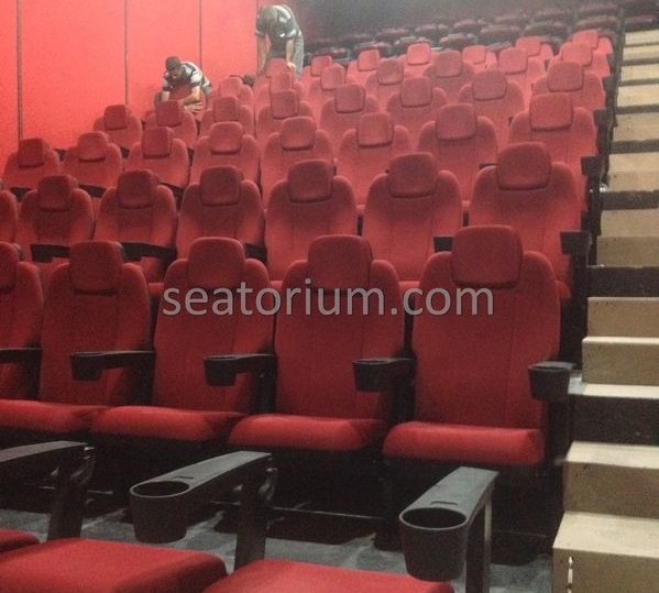 Hatay CNens Movie Theater Chairs Installation - Seatorium™'s Auditorium