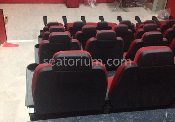 Hatay CNens Movie Theater Chairs Installation - Seatorium™'s Auditorium