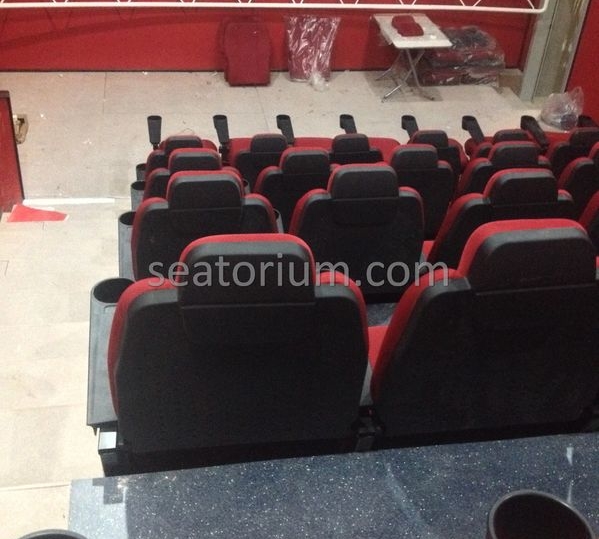 Hatay CNens Movie Theater Chairs Installation - Seatorium™'s Auditorium