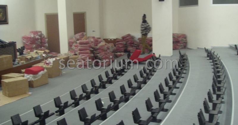 İlmi Research Center Auditorium Chairs Installation - Seatorium™'s Auditorium