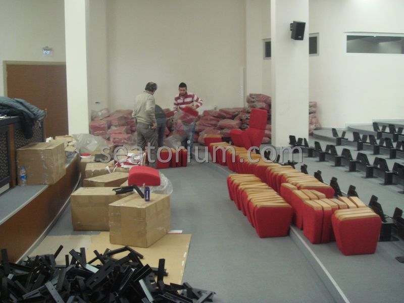 İlmi Research Center Auditorium Chairs Installation - Seatorium™'s Auditorium