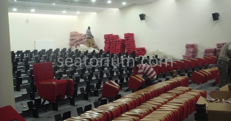 İlmi Research Center Auditorium Chairs Installation - Seatorium™'s Auditorium