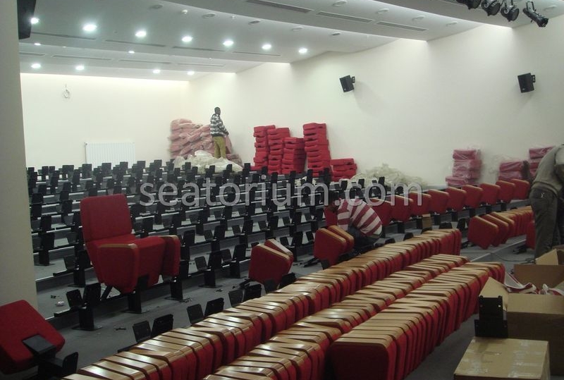 İlmi Research Center Auditorium Chairs Installation - Seatorium™'s Auditorium