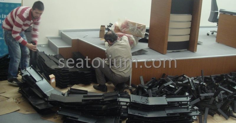 İlmi Research Center Auditorium Chairs Installation - Seatorium™'s Auditorium