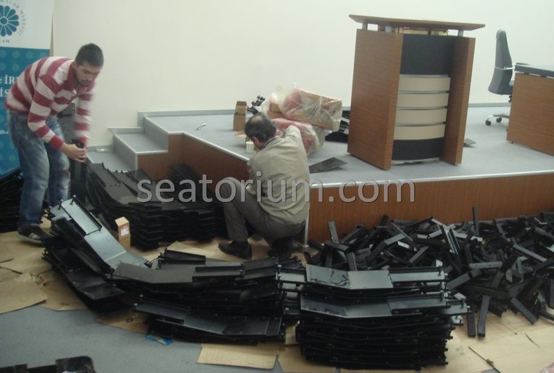 İlmi Research Center Auditorium Chairs Installation - Seatorium™'s Auditorium