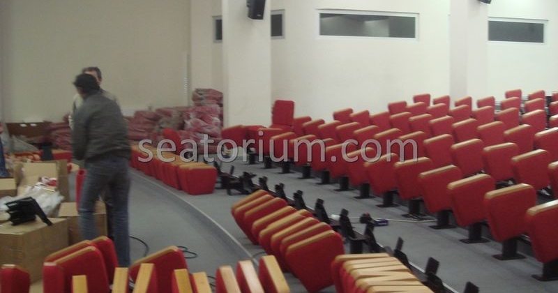 İlmi Research Center Auditorium Chairs Installation - Seatorium™'s Auditorium