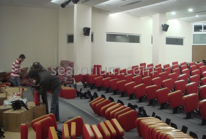 İlmi Research Center Auditorium Chairs Installation - Seatorium™'s Auditorium