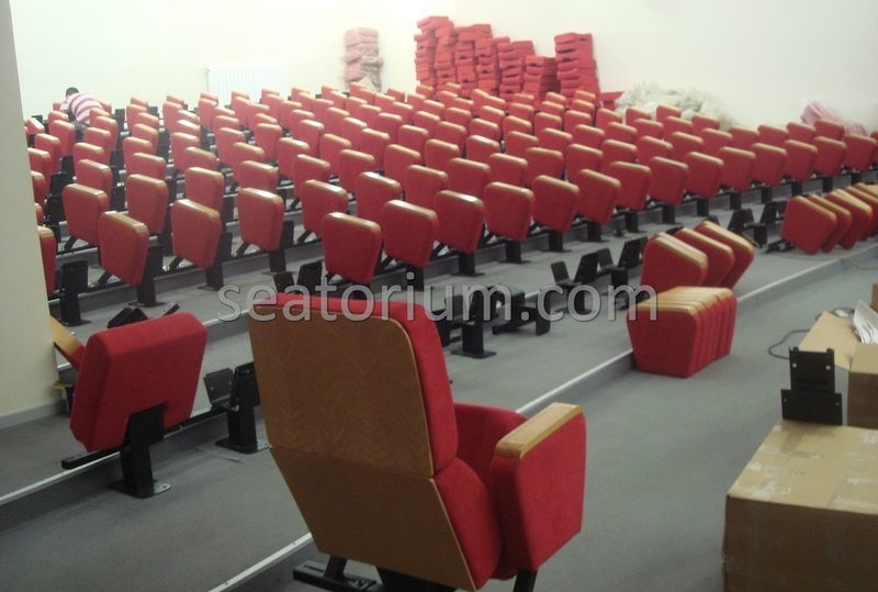 İlmi Research Center Auditorium Chairs Installation - Seatorium™'s Auditorium