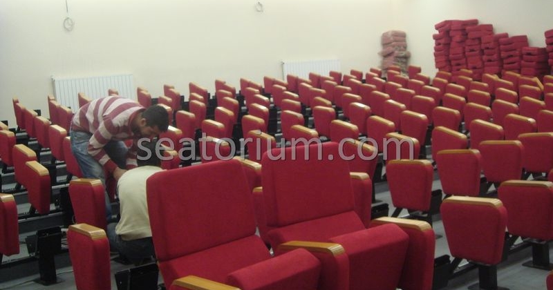 İlmi Research Center Auditorium Chairs Installation - Seatorium™'s Auditorium