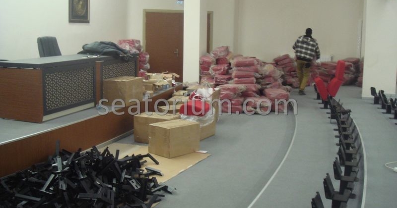 İlmi Research Center Auditorium Chairs Installation - Seatorium™'s Auditorium