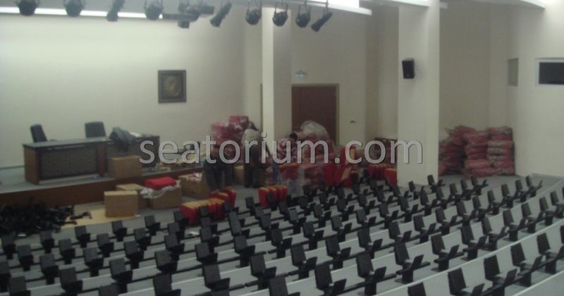 İlmi Research Center Auditorium Chairs Installation - Seatorium™'s Auditorium