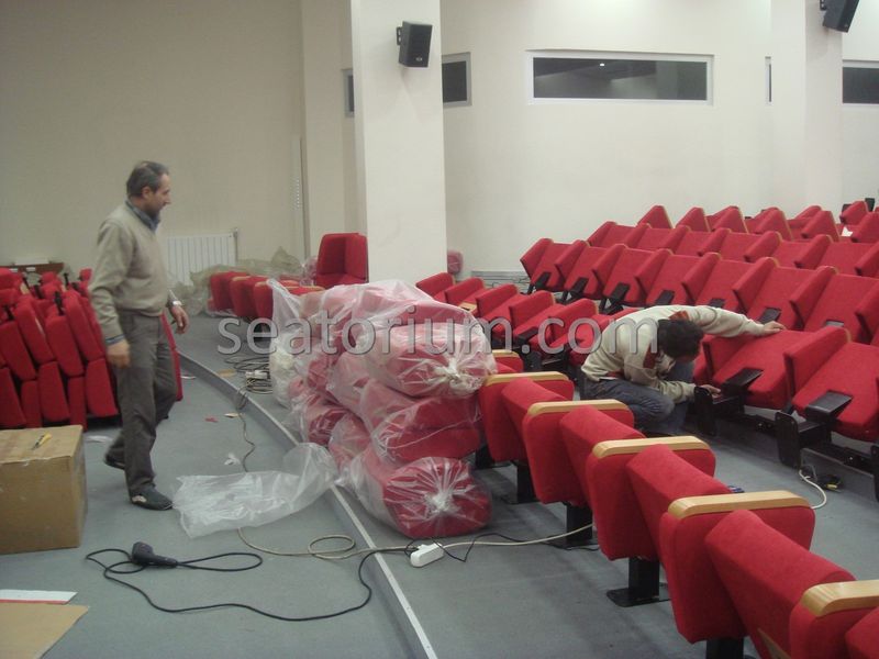 İlmi Research Center Auditorium Chairs Installation - Seatorium™'s Auditorium