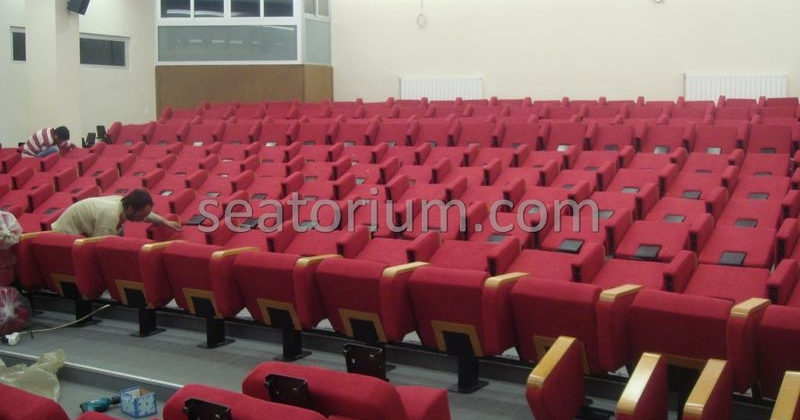 İlmi Research Center Auditorium Chairs Installation - Seatorium™'s Auditorium