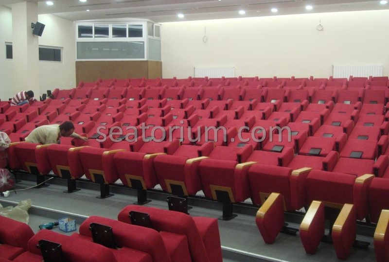 İlmi Research Center Auditorium Chairs Installation - Seatorium™'s Auditorium