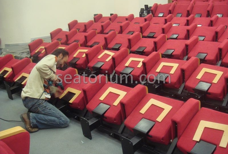 İlmi Research Center Auditorium Chairs Installation - Seatorium™'s Auditorium