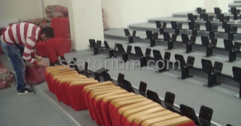 İlmi Research Center Auditorium Chairs Installation - Seatorium™'s Auditorium