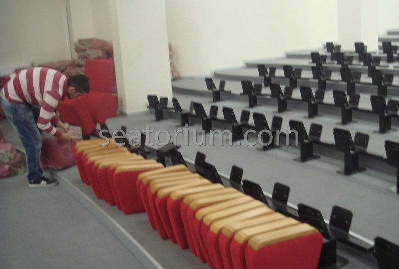 İlmi Research Center Auditorium Chairs Installation - Seatorium™'s Auditorium