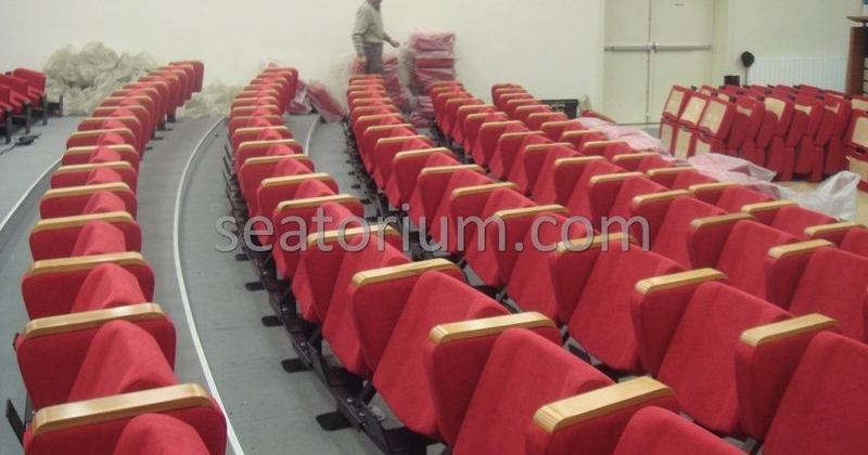 İlmi Research Center Auditorium Chairs Installation - Seatorium™'s Auditorium
