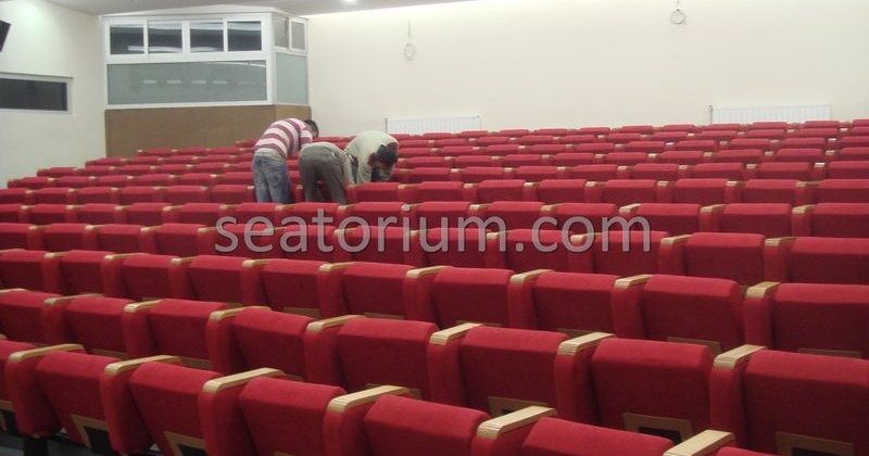 İlmi Research Center Auditorium Chairs Installation - Seatorium™'s Auditorium