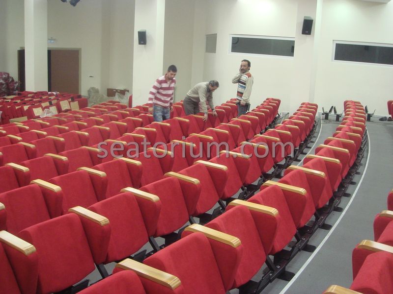 İlmi Research Center Auditorium Chairs Installation - Seatorium™'s Auditorium